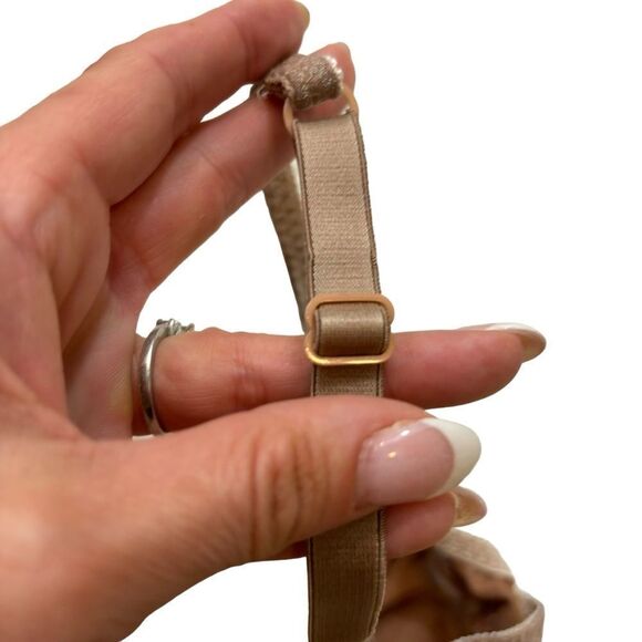 Vintage Enhance Brand Shimmer Brown‎ Bra Size 36C - Picture 4 of 11